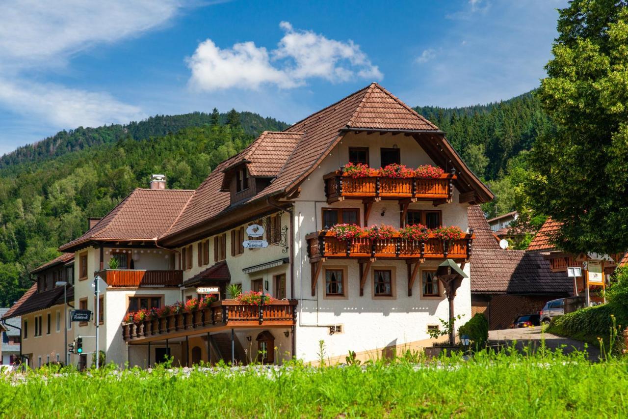Gasthaus Rebstock Simonswald Exteriör bild